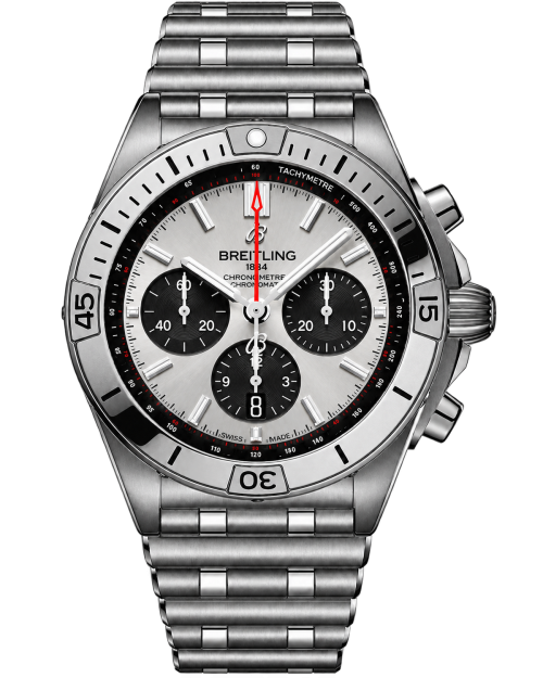 Реплика часов Breitling Chronomat AB0134101G1A1 — фото товара LuxuryWatch