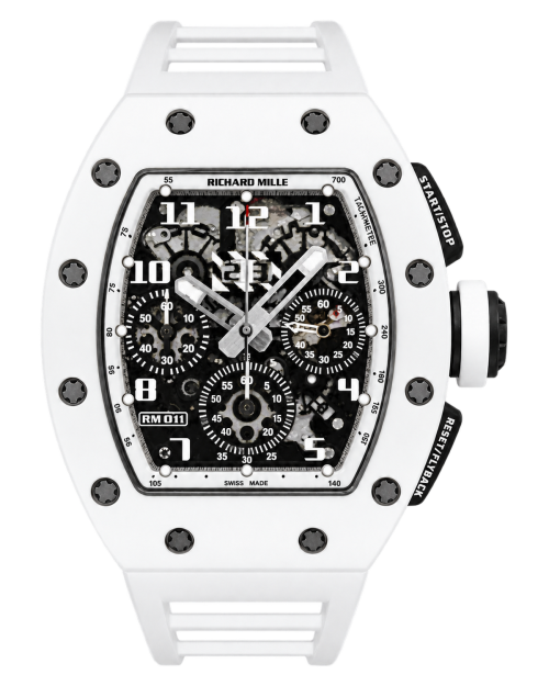 Реплика часов Richard Mille RM 011 Automatic Flyback Chronograph White — фото товара LuxuryWatch
