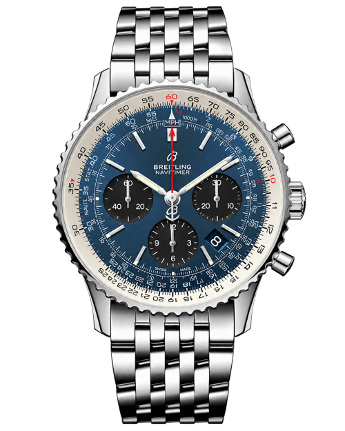 Реплика часов Breitling Navitimer Chronograph AB0121211C1A1 — фото товара LuxuryWatch