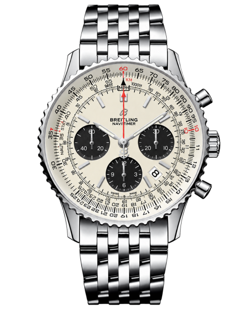 Реплика часов Breitling Navitimer Chronograph AB0121211G1A1 — фото товара LuxuryWatch