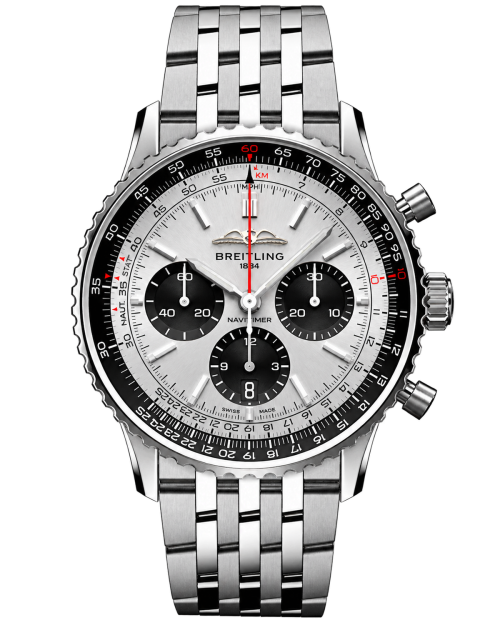 Реплика часов Breitling Navitimer Chronograph AB0138241G1A1 — фото товара LuxuryWatch