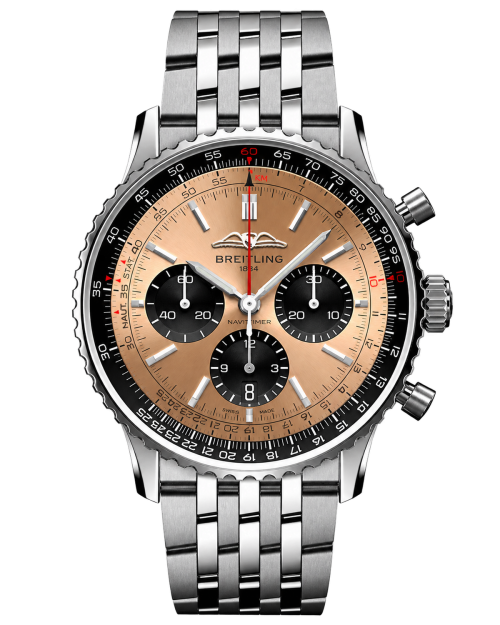 Реплика часов Breitling Navitimer Chronograph AB0138241K1A1 — фото товара LuxuryWatch