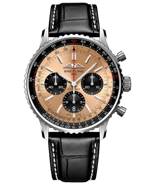 Реплика часов Breitling Navitimer Chronograph AB0138241K1P1 — фото товара LuxuryWatch