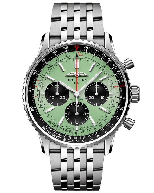 Реплика часов Breitling Navitimer Chronograph AB0138241L1A1 — фото товара LuxuryWatch