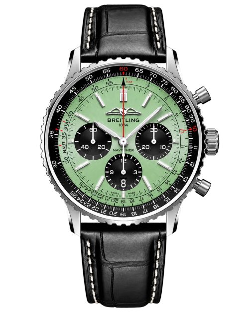 Реплика часов Breitling Navitimer Chronograph AB0138241L1P1 — фото товара LuxuryWatch