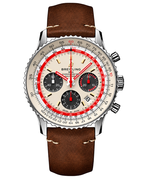 Реплика часов Breitling Navitimer Chronograph Airline AB01219A1G1X1 — фото товара LuxuryWatch