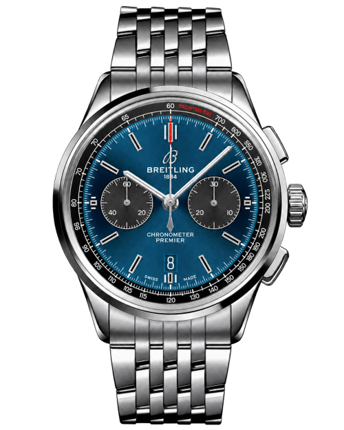 Реплика часов Breitling Premier Chronograph AB0118221C1A1 — фото товара LuxuryWatch