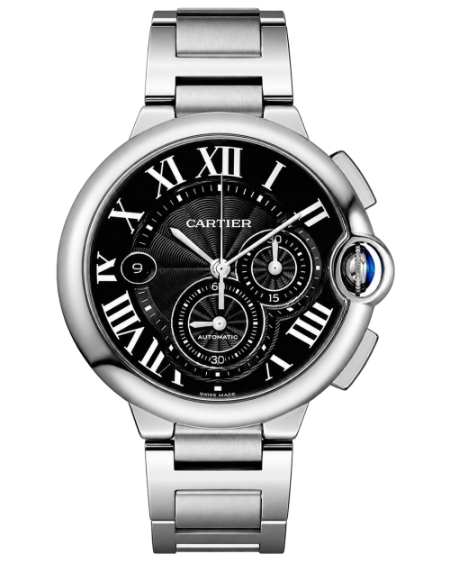 Реплика часов Cartier Ballon Bleu Chronograph W6920025 — фото товара LuxuryWatch