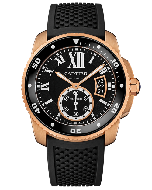 Реплика часов Cartier Calibre Diver W7100052 — фото товара LuxuryWatch