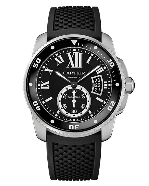 Реплика часов Cartier Calibre Diver W7100056 — фото товара LuxuryWatch