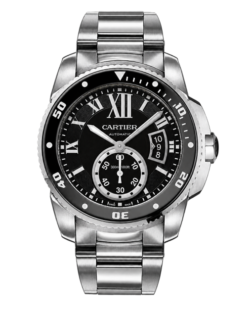 Реплика часов Cartier Calibre Diver W7100057 — фото товара LuxuryWatch