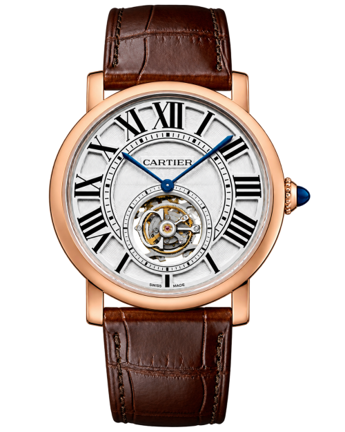 Реплика часов Cartier Rotonde Tourbillon W1556215 — фото товара LuxuryWatch