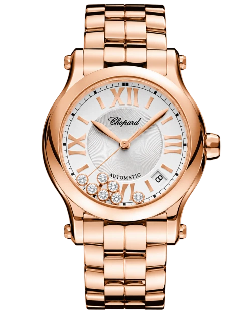 Реплика часов Chopard Happy Sport Diamonds 274808-5002 — фото товара LuxuryWatch