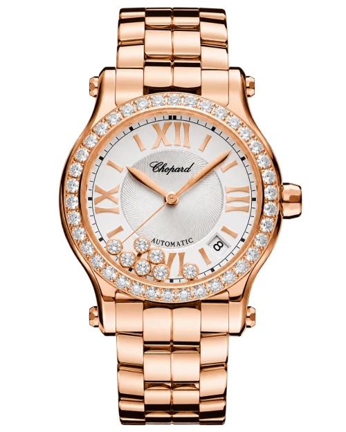Реплика часов Chopard Happy Sport Diamonds 274808-5004 — фото товара LuxuryWatch