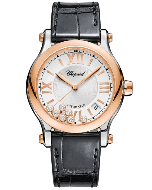 Реплика часов Chopard Happy Sport Diamonds 278559-6001 — фото товара LuxuryWatch