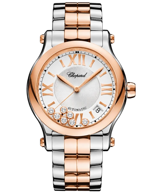 Реплика часов Chopard Happy Sport Diamonds 278559-6002 — фото товара LuxuryWatch