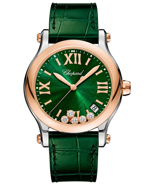 Реплика часов Chopard Happy Sport Diamonds 278582-6005 — фото товара LuxuryWatch
