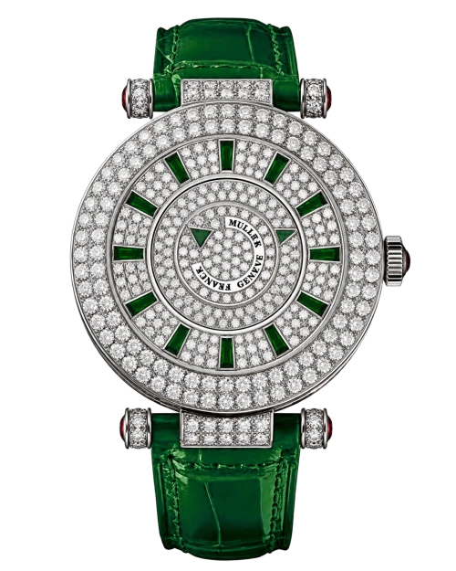 Реплика часов Franck Muller Double Mystery Green 42-DM-D-2R-CD — фото товара LuxuryWatch