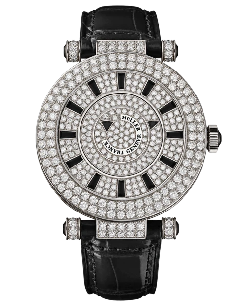 Реплика часов Franck Muller Double Mystery Black 42-DM-D-2R-CD — фото товара LuxuryWatch