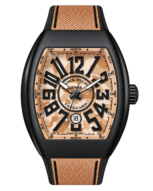 Реплика часов Franck Muller Vanguard Camouflage V45-SC-DT-CAMOU-TTNRMC-SB — фото товара LuxuryWatch