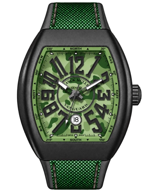 Реплика часов Franck Muller Vanguard Camouflage V45-SC-DT-CAMOU-TTNRMC-VE — фото товара LuxuryWatch