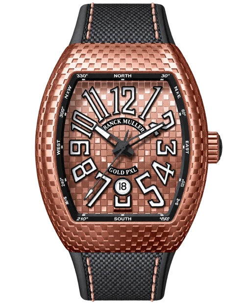 Реплика часов Franck Muller Vanguard PXL V45-SC-DT-GOLD-PXL-5N-NR — фото товара LuxuryWatch