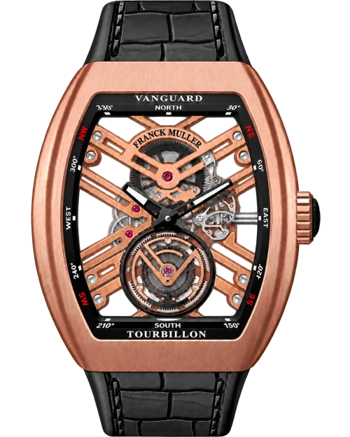 Реплика часов Franck Muller Vanguard Tourbillon V45-T-SQT-5N-NR — фото товара LuxuryWatch