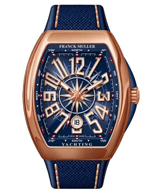 Реплика часов Franck Muller Vanguard Yachting V45-SC-DT-YACHT-5N-BL — фото товара LuxuryWatch