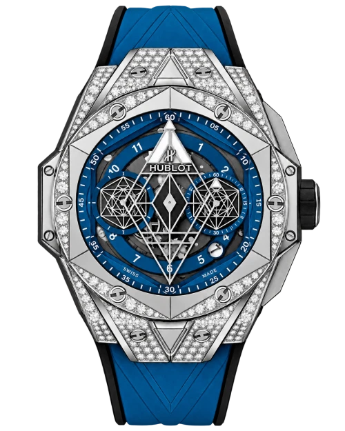 Реплика часов Hublot Big Bang Sang Bleu II 418.NX.5107.RX.1604.MXM20 — фото товара LuxuryWatch