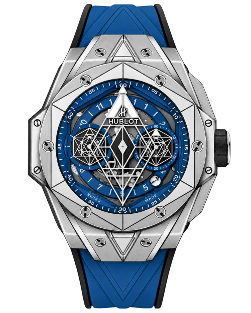 Реплика часов Hublot Big Bang Sang Bleu II 418.NX.5107.RX.MXM20 — фото товара LuxuryWatch
