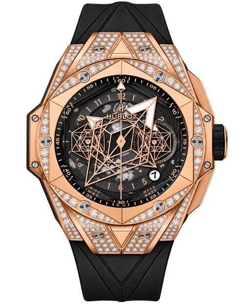 Реплика часов Hublot Big Bang Sang Bleu II 418.OX.1108.RX.1604.MXM20 — фото товара LuxuryWatch