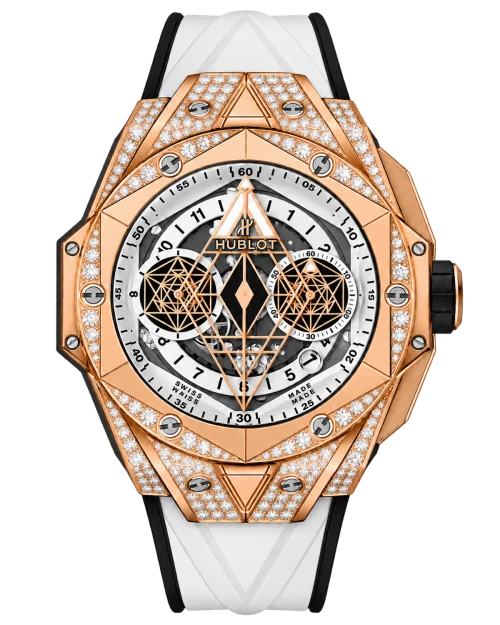 Реплика часов Hublot Big Bang Sang Bleu II 418.OX.2001.RX.1604.MXM20 — фото товара LuxuryWatch