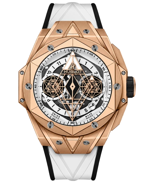 Реплика часов Hublot Big Bang Sang Bleu II 418.OX.2001.RX.MXM20 — фото товара LuxuryWatch