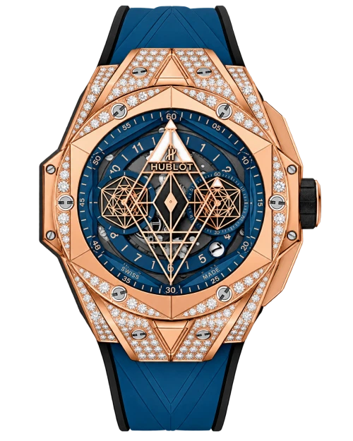 Реплика часов Hublot Big Bang Sang Bleu II 418.OX.5108.RX.1604.MXM20 — фото товара LuxuryWatch