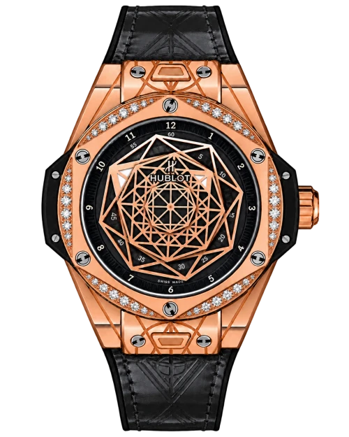 Реплика часов Hublot Big Bang Sang Bleu One Click 465.OS.1118.VR.1204 — фото товара LuxuryWatch