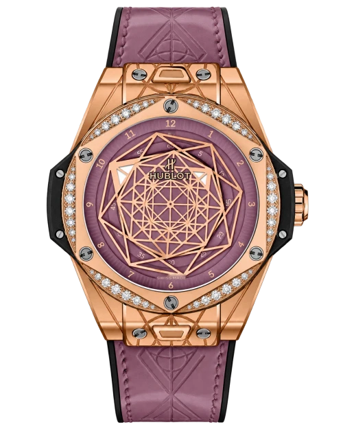 Реплика часов Hublot Big Bang Sang Bleu One Click 465.OS.89P8.VR.1204 — фото товара LuxuryWatch