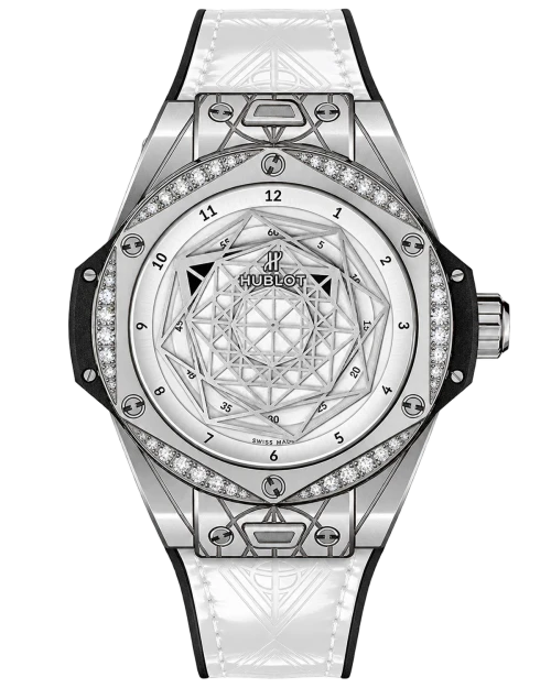Реплика часов Hublot Big Bang Sang Bleu One Click 465.SS.2027.VR.1204 — фото товара LuxuryWatch
