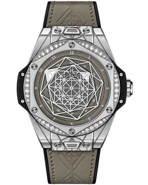 Реплика часов Hublot Big Bang Sang Bleu One Click 465.SS.7047.VR.1204 — фото товара LuxuryWatch