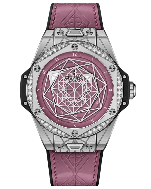 Реплика часов Hublot Big Bang Sang Bleu One Click 465.SS.89P7.VR.1204 — фото товара LuxuryWatch