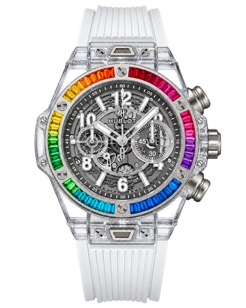 Реплика часов Hublot Big Bang Unico Sapphire 411.JX.4803.RT.4099 — фото товара LuxuryWatch