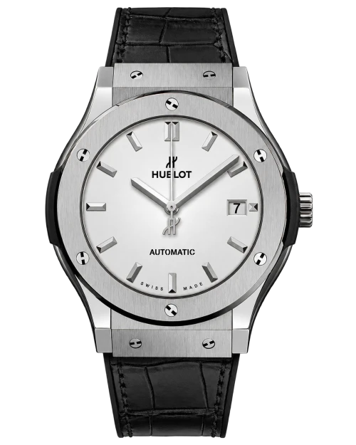 Реплика часов Hublot Classic Fusion 542.NX.2610.LR, светлый циферблат — фото товара LuxuryWatch