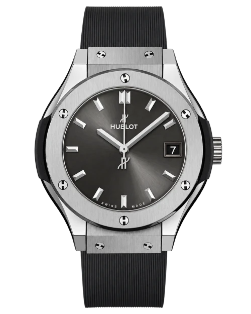 Реплика часов Hublot Classic Fusion 581.NX.7071.RX, серый циферблат — фото товара LuxuryWatch