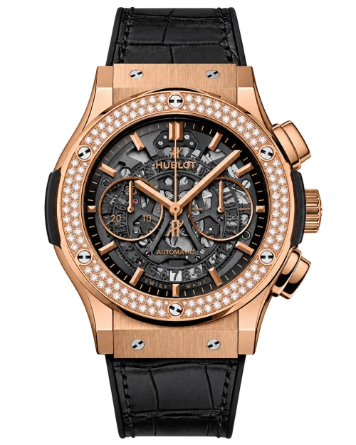 Реплика часов Hublot Classic Fusion Aerofusion Chronograph 525.OX.0180.LR.1104 — фото товара LuxuryWatch