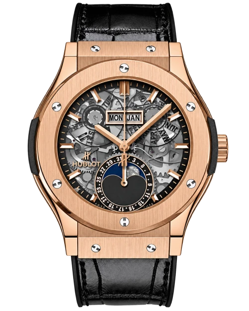 Реплика часов Hublot Classic Fusion Aerofusion Moonphase 547.OX.0180.LR — фото товара LuxuryWatch