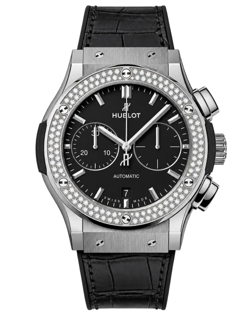 Реплика часов Hublot Classic Fusion Chronograph 541.NX.1171.LR.1104 — фото товара LuxuryWatch