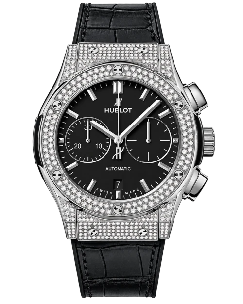 Реплика часов Hublot Classic Fusion Chronograph 541.NX.1171.LR.1704 — фото товара LuxuryWatch