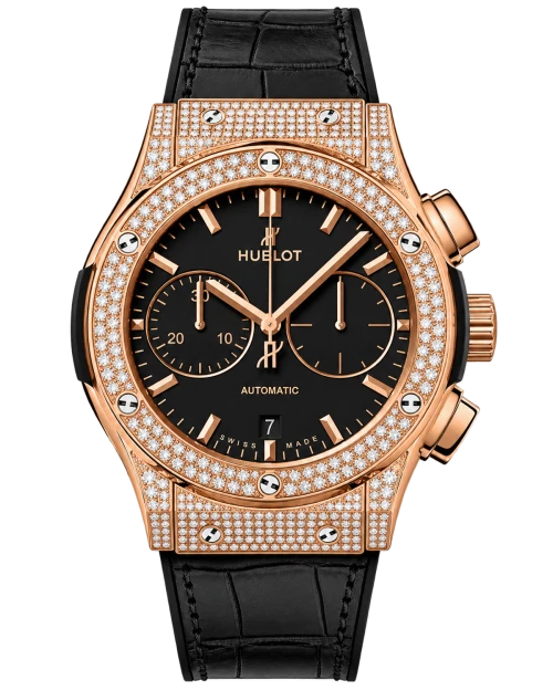Реплика часов Hublot Classic Fusion Chronograph 541.OX.1181.LR.1704 — фото товара LuxuryWatch