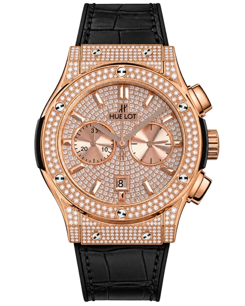 Реплика часов Hublot Classic Fusion Chronograph 541.OX.9010.LR.1704 — фото товара LuxuryWatch