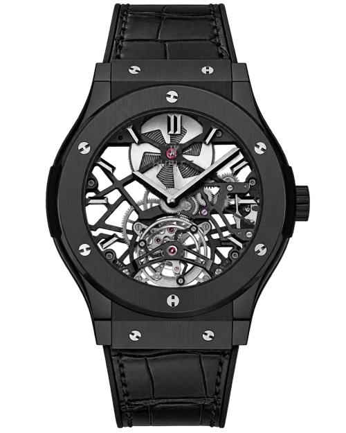 Реплика часов Hublot Classic Fusion Tourbillon 505.CM.0140.LR — фото товара LuxuryWatch