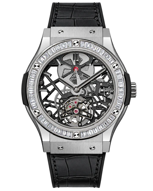 Реплика часов Hublot Classic Fusion Tourbillon 505.NX.0170.LR.1904 — фото товара LuxuryWatch